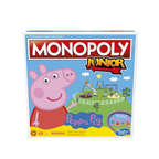 Monopoly Junior: Peppa Pig Edition Board Game, Best Strategy Board Game for Kids Ages 5 and up, 2-4 Player