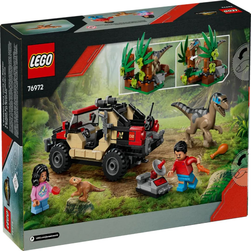 Lego 76972 Jurassic World Raptor Off-Road Escape (285 Pieces)