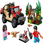 Lego 76972 Jurassic World Raptor Off-Road Escape (285 Pieces)