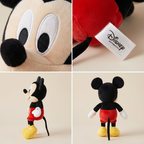 Disney Classic Mickey Mouse Cuddly Stuffed Toy | Soft Toys for Kids | Cute Plushies, 9 Inch, 3Y+, Multicolour