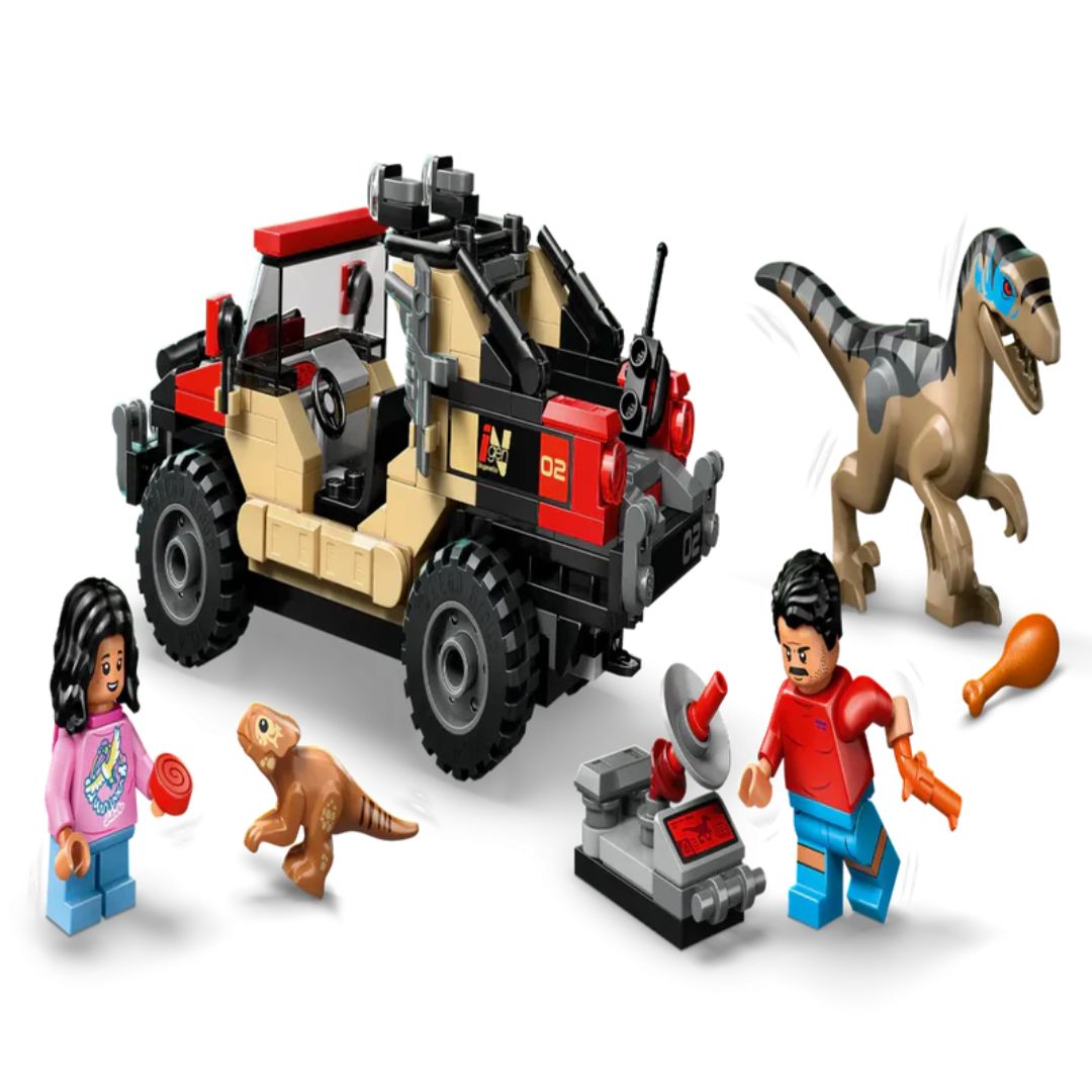 Lego 76972 Jurassic World Raptor Off-Road Escape (285 Pieces)