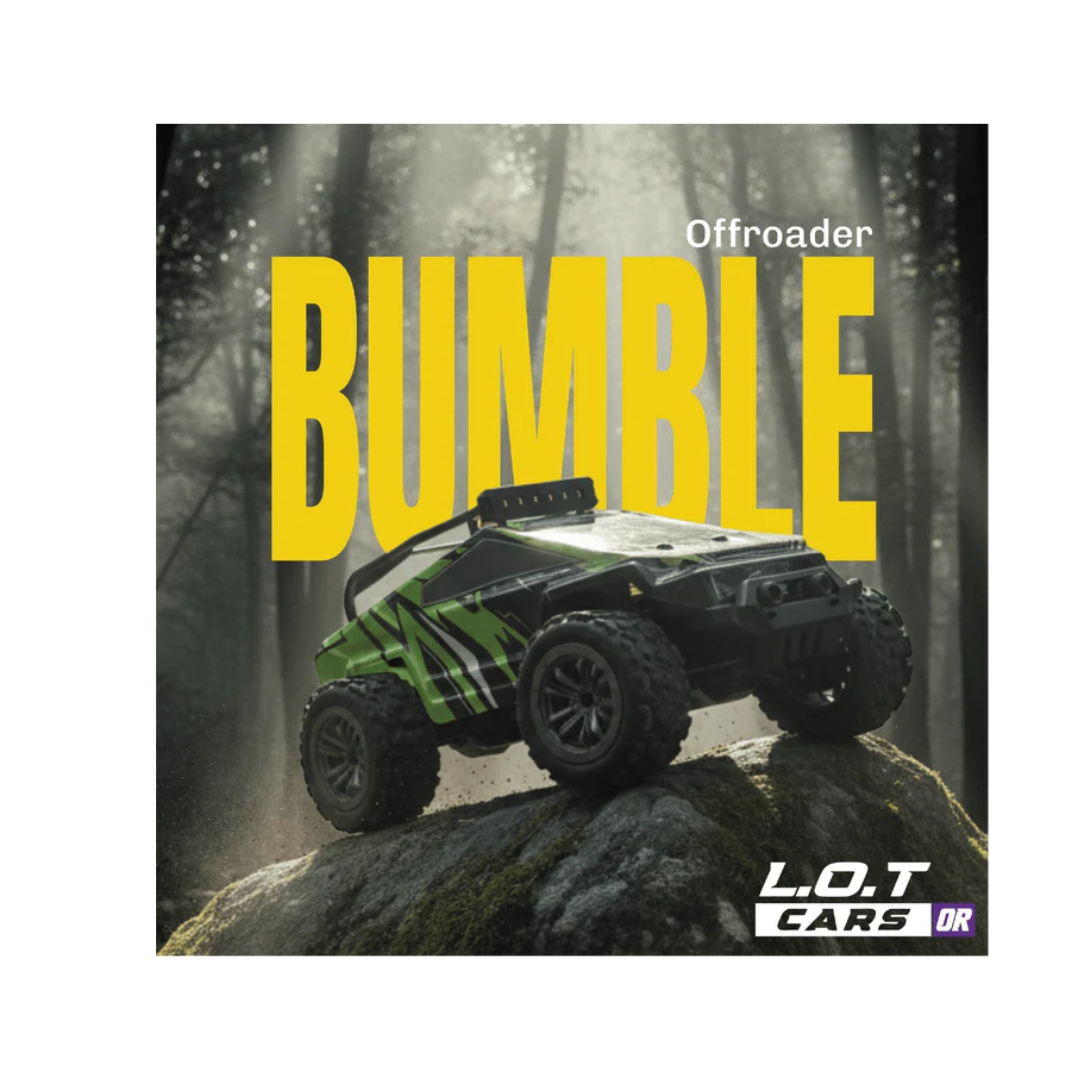 L.O.T Cars Bumble - Off Road RC Car with Rear Differential Axle