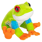 Wild Republic Cuddlekins Red Eyed Tree Frog 12"