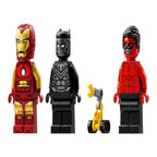 Lego 76310 Super Heroes Marvel Iron Man Car & Black Panther Vs. Red Hulk (295 Pieces)