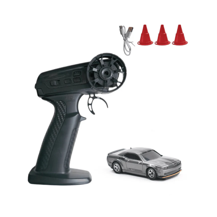 L.O.T Cars Nitro - 1:64 Scale Mini RC Car Desktop Drifter