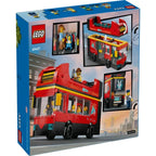 Lego 60407 City Red Double-Decker Sightseeing Bus (384 Pieces)