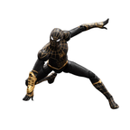 ZD Toys 1/10th Scale 7 inch No Way Home Spider-man Black and Gold Collector Action Figure