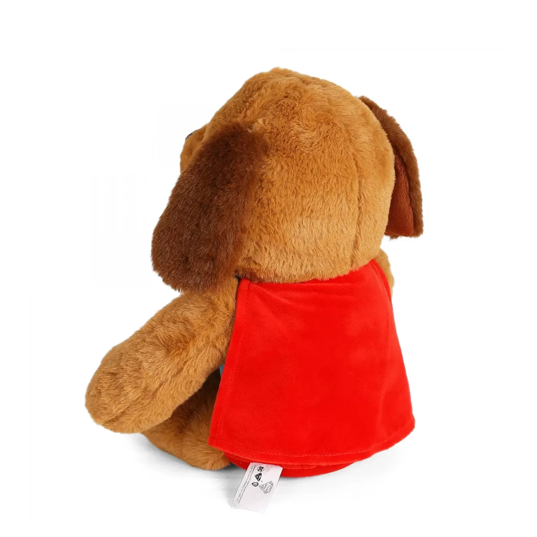 Mirada Superman Brown Bear, Soft Toys for Kids, 30cm, Brown
