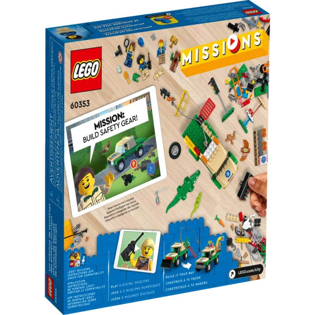 LEGO 60353 City Wild Animal Rescue Missions -246 Pieces