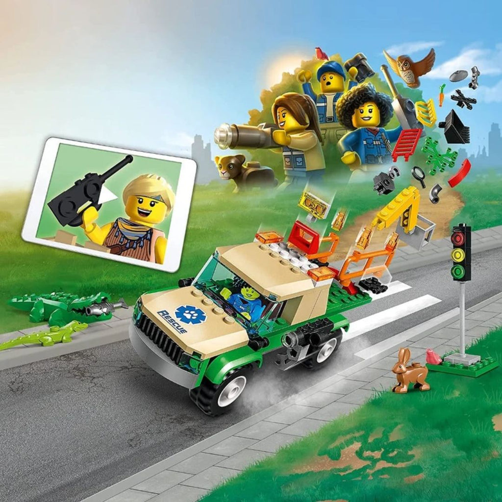 LEGO 60353 City Wild Animal Rescue Missions -246 Pieces