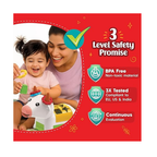 Imagimake Cow Shape Sorter |Leaps & Bounds Baby Toys for 12+ Months | Educational Toy for Toddlers, Infants | 5-in-1 Play & Learn |Stacking, Sorting, Pretend Play | BestGift for Kids 1+Year Old