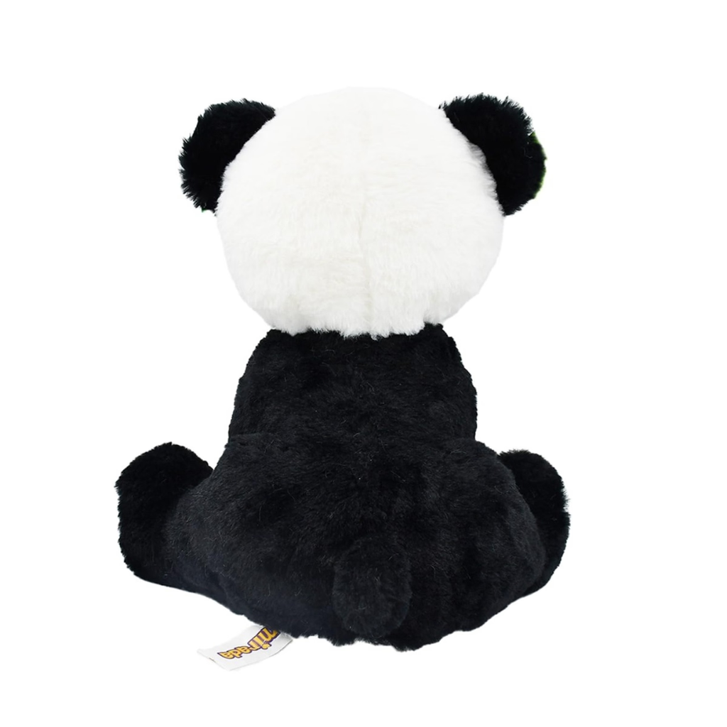 Mirada Plush Stuffed Cute Black & White Sitting Panda Soft Toy , 22cm, Black