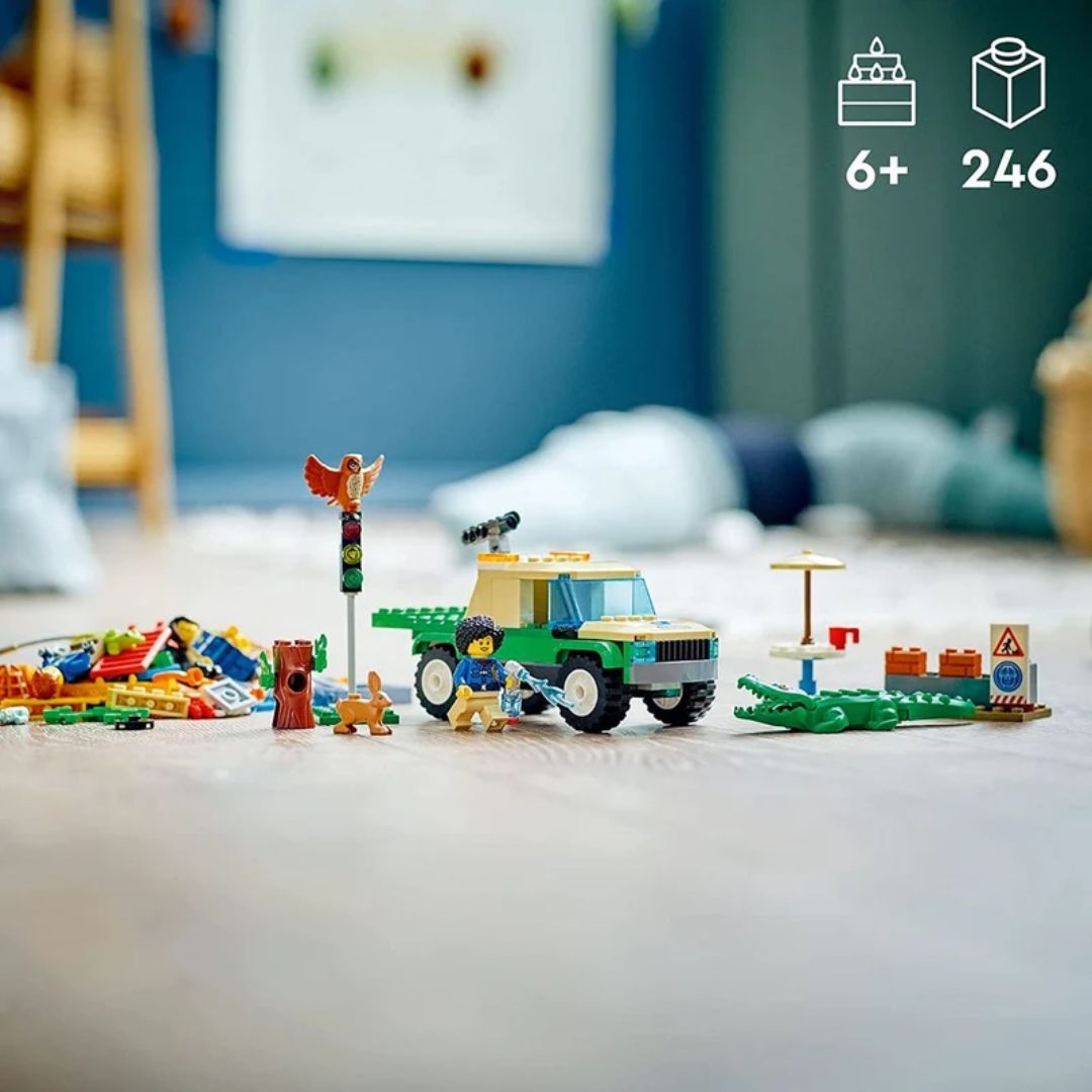 LEGO 60353 City Wild Animal Rescue Missions -246 Pieces