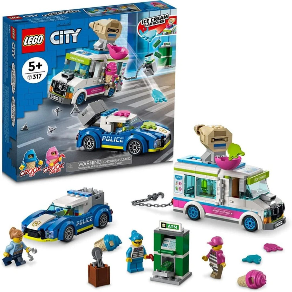 LEGO 60314 City Police Ice Cream Truck Police Chase