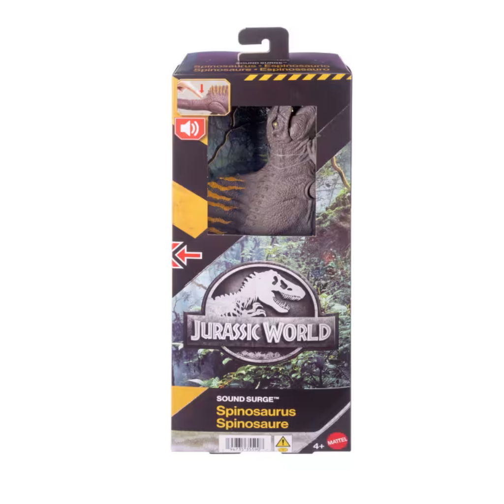 Mattel: Jurassic World Spinosaurus - Sound Surge Dinosaur Figures JKT72