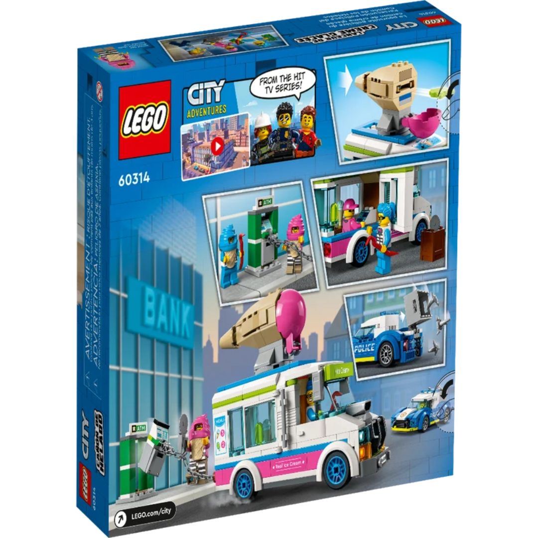LEGO 60314 City Police Ice Cream Truck Police Chase