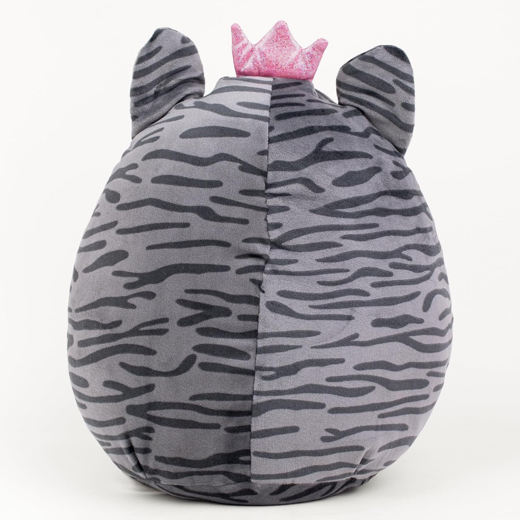 Mirada Cute Grey Cat Cushion/Pillow Soft Toy for Girls/Kids | Stuffed Plush Animal | - 30cm