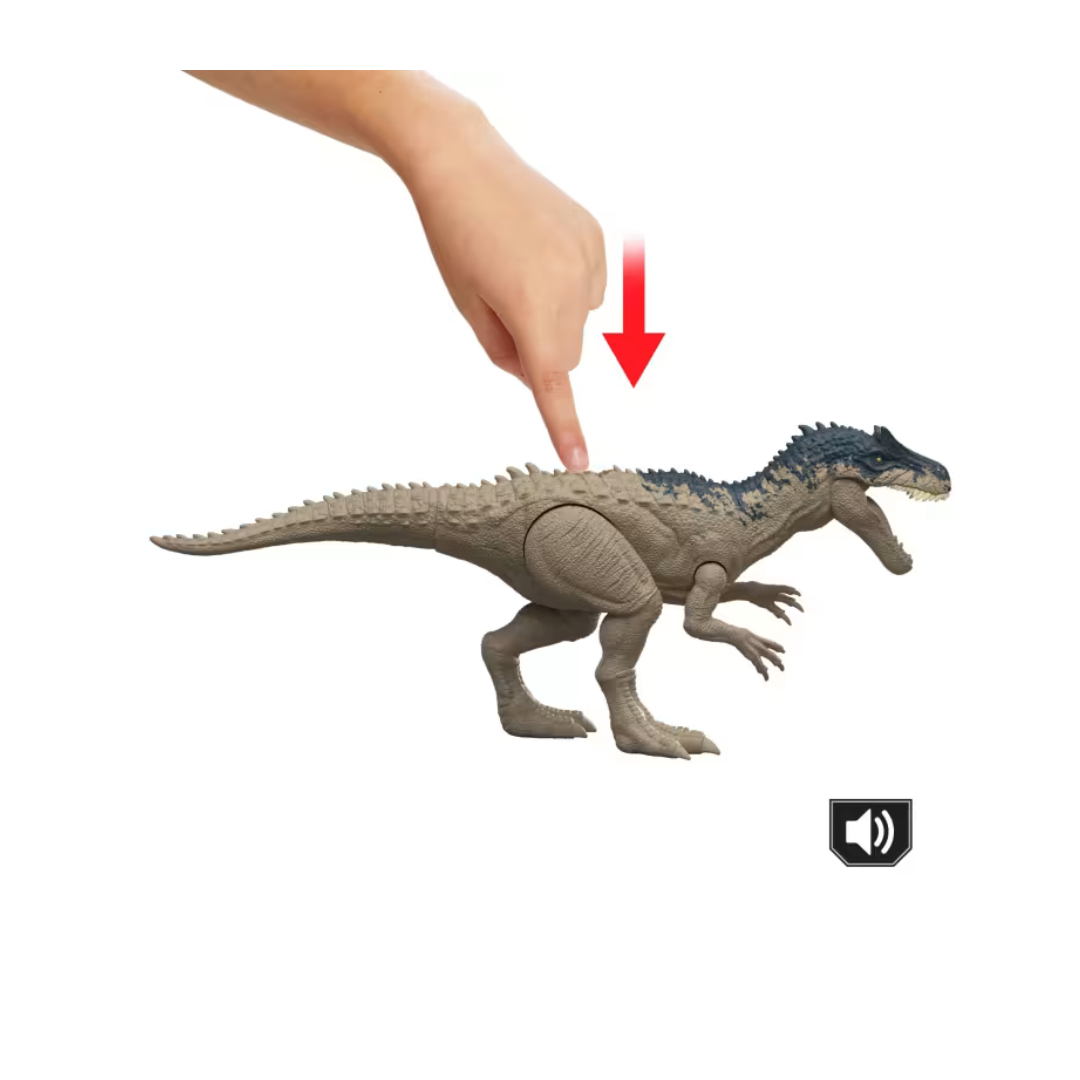 JKT73 Jurassic World Rebirth Sound Surge Dinosaur Figures With Authentic Design And Roar Sounds