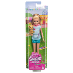 Barbie Stacie Doll with Pet Dog, from and Stacie to The Rescue Movie Toys, Blonde Hair Doll , Hrm05