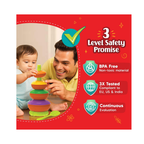 Imagimake Stacking Pots Toys | Leaps & Bounds Baby Toys for 6+ Months | Educational Toy for Toddlers, Infants |5-in-1 Play & Learn | Stacking, Nesting, Pretend Play | BestGift for Kids 6+Month Old