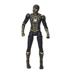 ZD Toys 1/10th Scale 7 inch No Way Home Spider-man Black and Gold Collector Action Figure