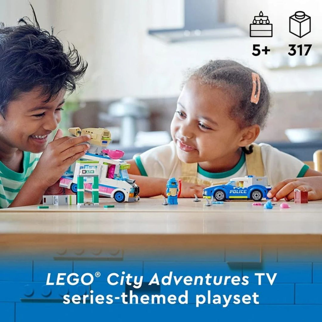 LEGO 60314 City Police Ice Cream Truck Police Chase