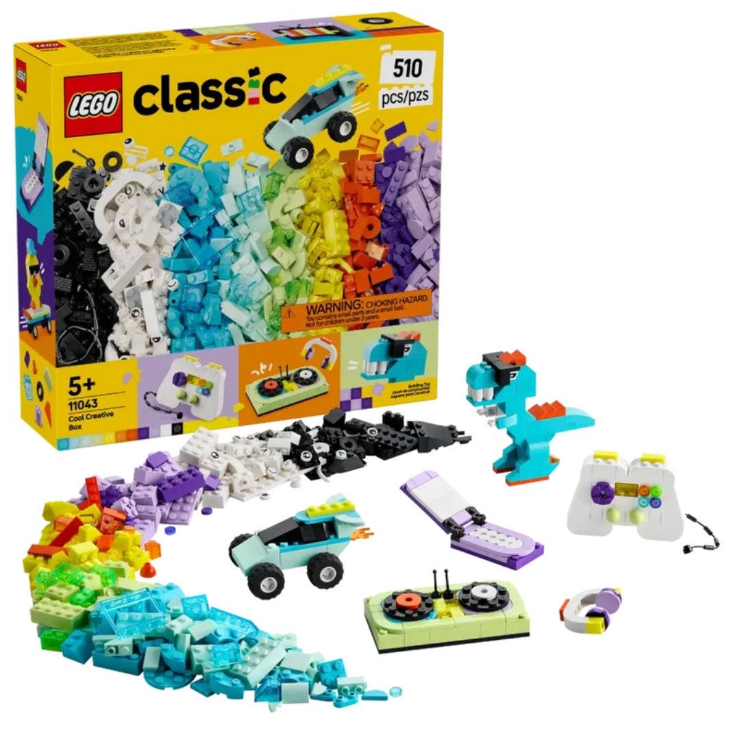 Lego 11043 Classic Cool Creative Box (510 Pieces)