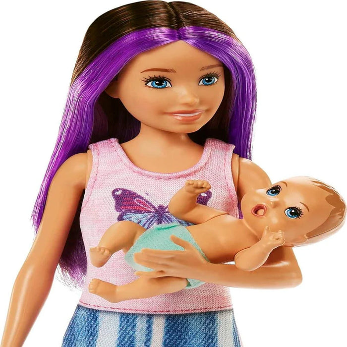 Barbie Skipper Babysitters Inc Dolls & Playset (Pink)