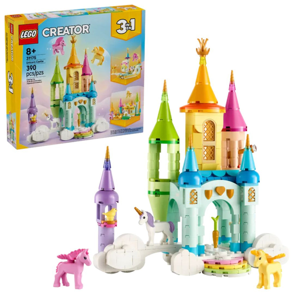 Lego 31175 Creator 3 In 1 Unicorn Castle (390 Pieces)