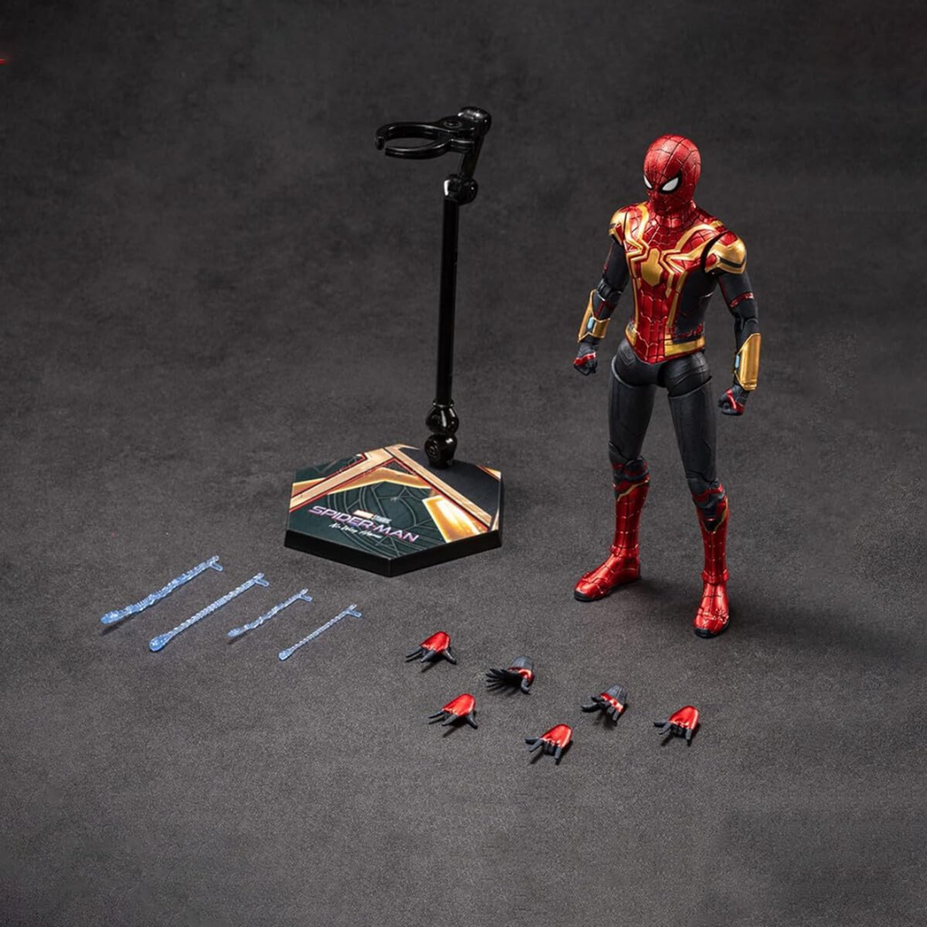 ZD Toys 1/10 Scale 7 inch No Way Home Spider-man Integrated Suit Collector Action Figure