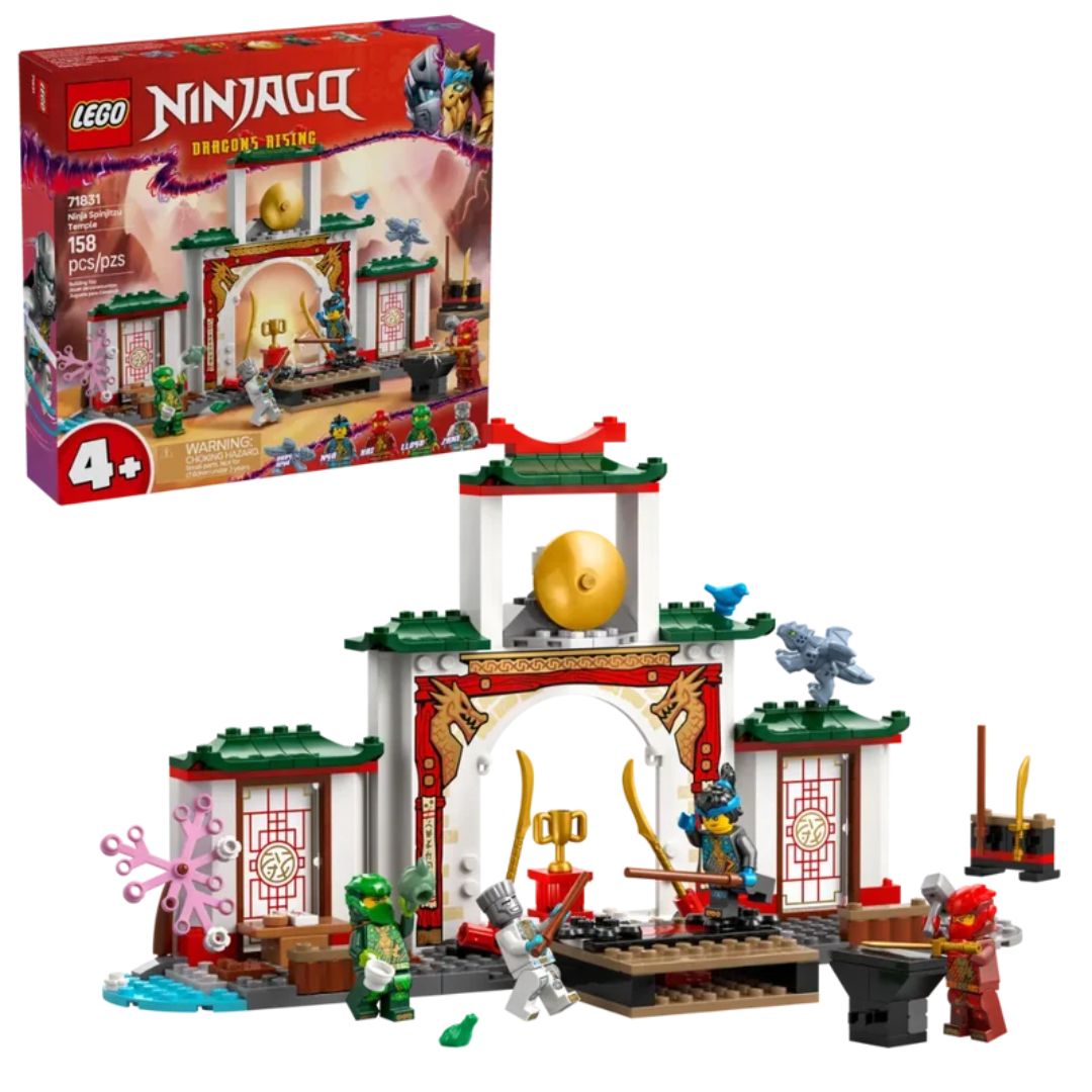 Lego 71831 Ninjago Ninja Spinjitzu Temple (158 Pieces)