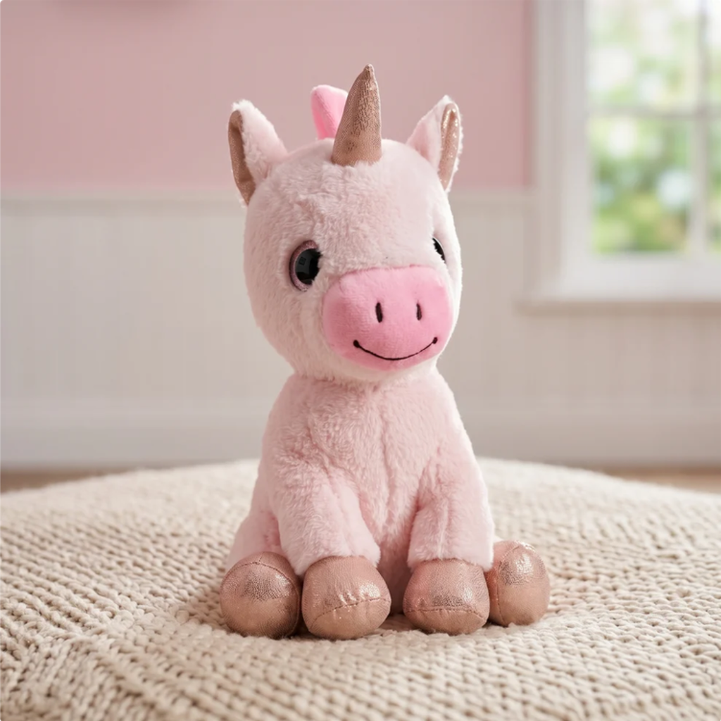Mirada Unicorn with Wings Toy - Pink -25cm