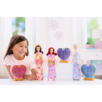 Disney Princess Cinderella Fashion Doll & Accessories with 8 Surprises, Including Heart Gem Box, Ring for Child & 9 Pieces, Inspired by Movie , Jhl50
