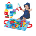 Open Ended Montessori Soft Cloth Fishing Adventure Set (22 Pcs)
