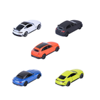 Majorette Mercedes AMG Car Set (5 Cars) - 5 Metal Model Cars with Freewheel and Opening Parts, Includes 2 Exclusive Models