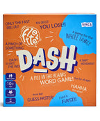 Binca Fletter Dash, A Fun Fill-in-The-Blanks Strategic Word Card Game for All Ages | Fun and Strategic Word Game