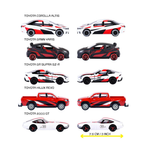 Majorette Japan Racer 5 Pieces Gift Pack | Licensed Toyota Models