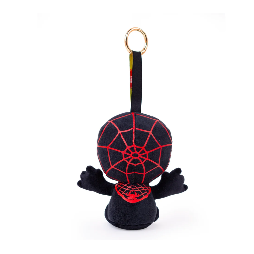 Mirada Marvel official Black SpiderMan Bag Clip Plush Toy – 12cm