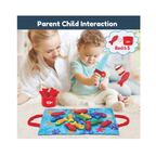 Open Ended Montessori Soft Cloth Fishing Adventure Set (22 Pcs)