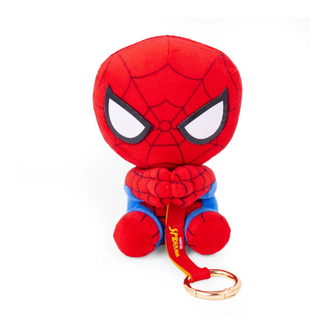 Mirada Marvel Official SpiderMan Bag Clip Plush Toy – 12cm