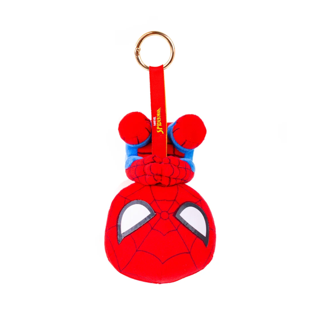 Mirada Marvel Official SpiderMan Bag Clip Plush Toy – 12cm