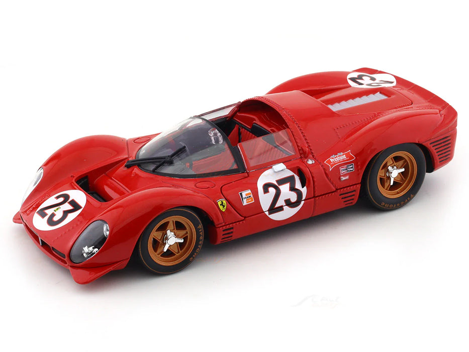 1967 Ferrari 330 P4 Daytona 1:24 Bburago licensed diecast Scale Model car collectible