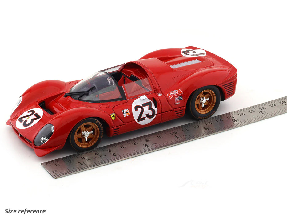 1967 Ferrari 330 P4 Daytona 1:24 Bburago licensed diecast Scale Model car collectible