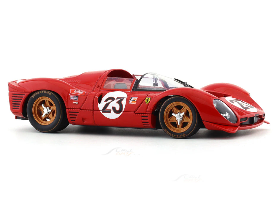 1967 Ferrari 330 P4 Daytona 1:24 Bburago licensed diecast Scale Model car collectible