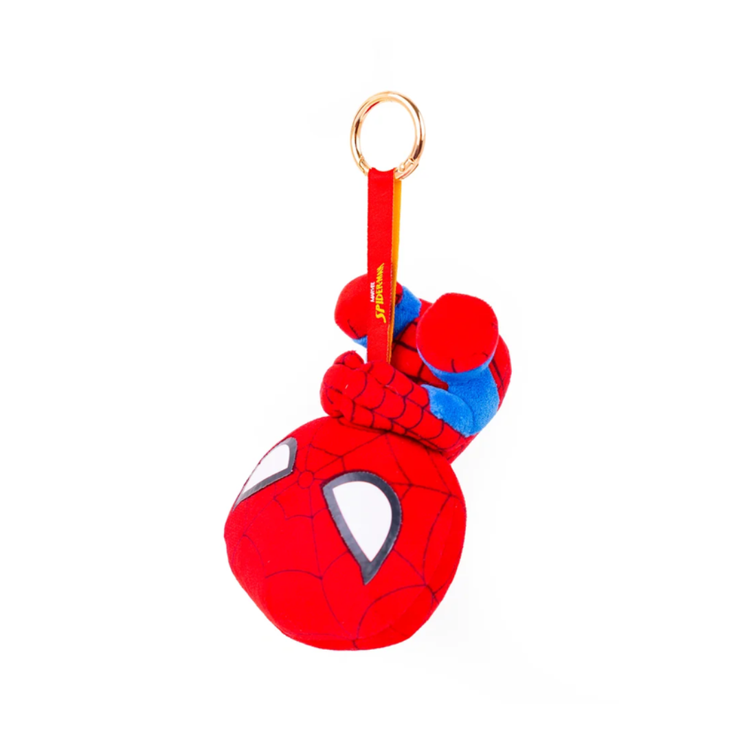 Mirada Marvel Official SpiderMan Bag Clip Plush Toy – 12cm