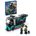 Lego 60406 City Race Car And Car Carrier Truck (328 Pieces)