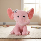 Mirada Pink Elephant Soft Toy - 26cm
