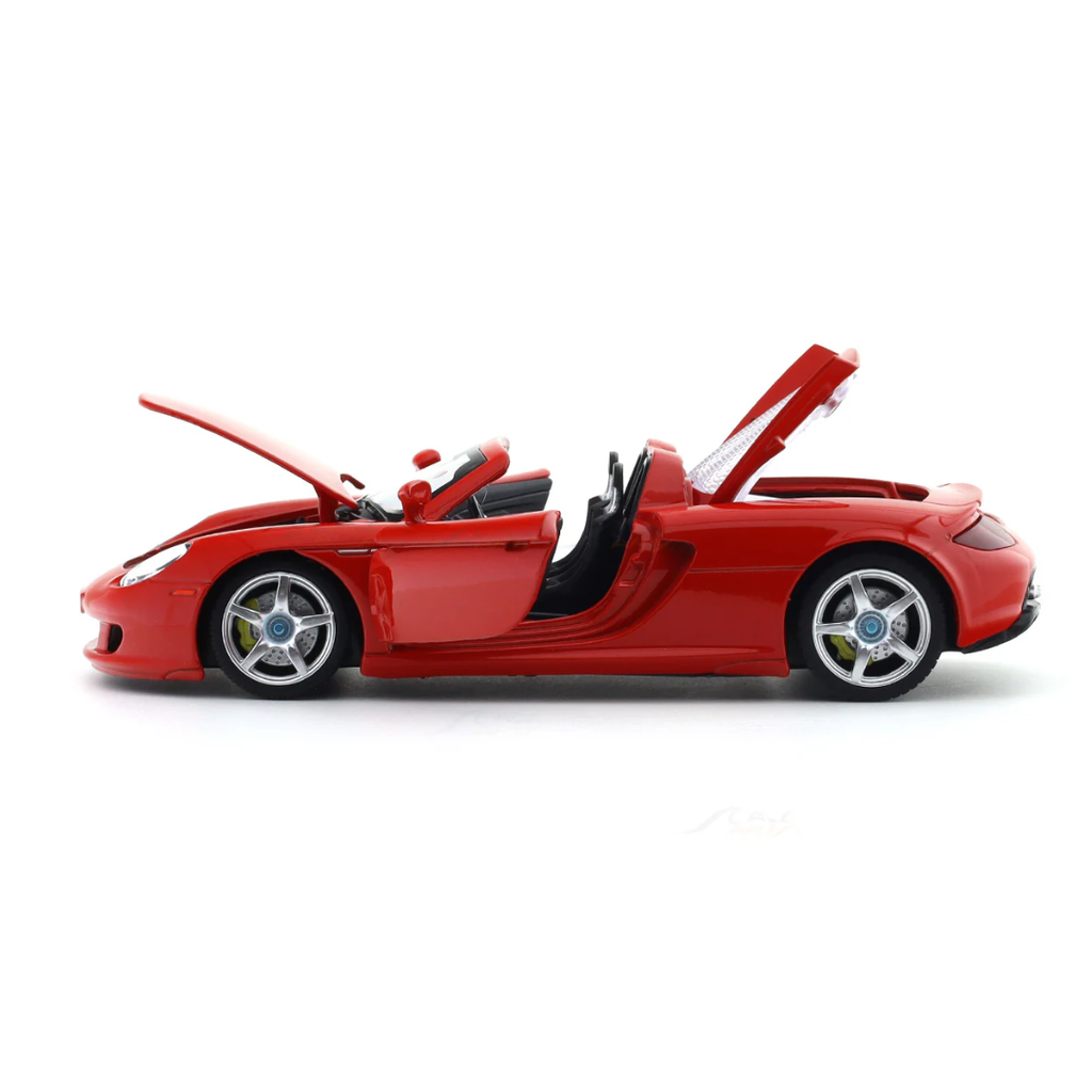 Porsche Carrera GT Red 1:24 MSZ licensed diecast Scale Model car collectible