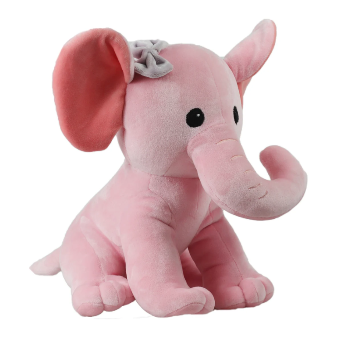 Mirada Pink Elephant Soft Toy - 26cm