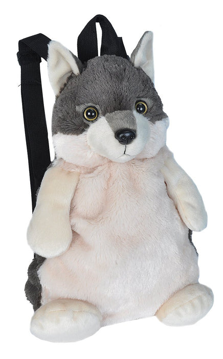 WILD REPUBLIC Wolf Backpack Plush